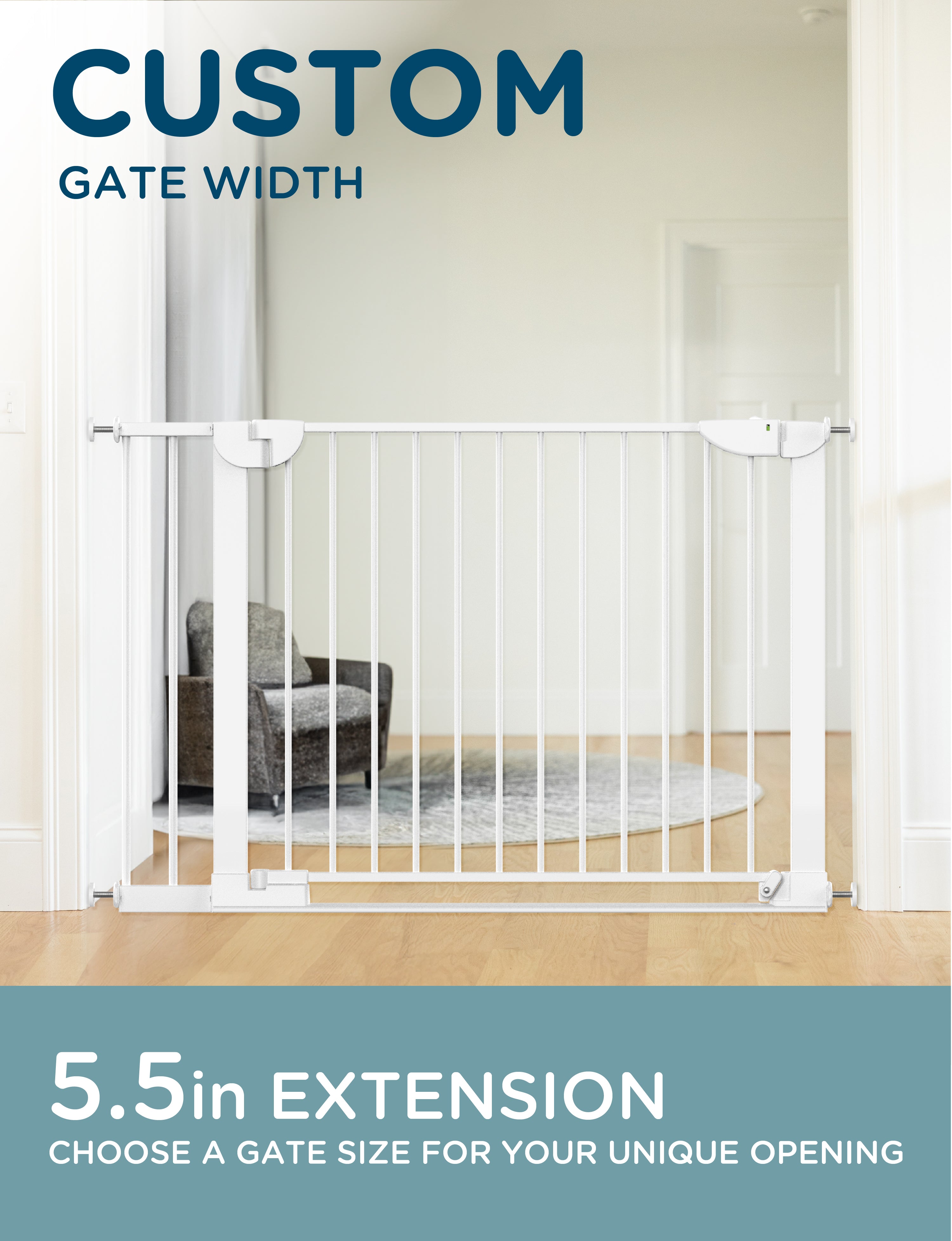 SizeWise™ Metal Pressure Mounted Extension