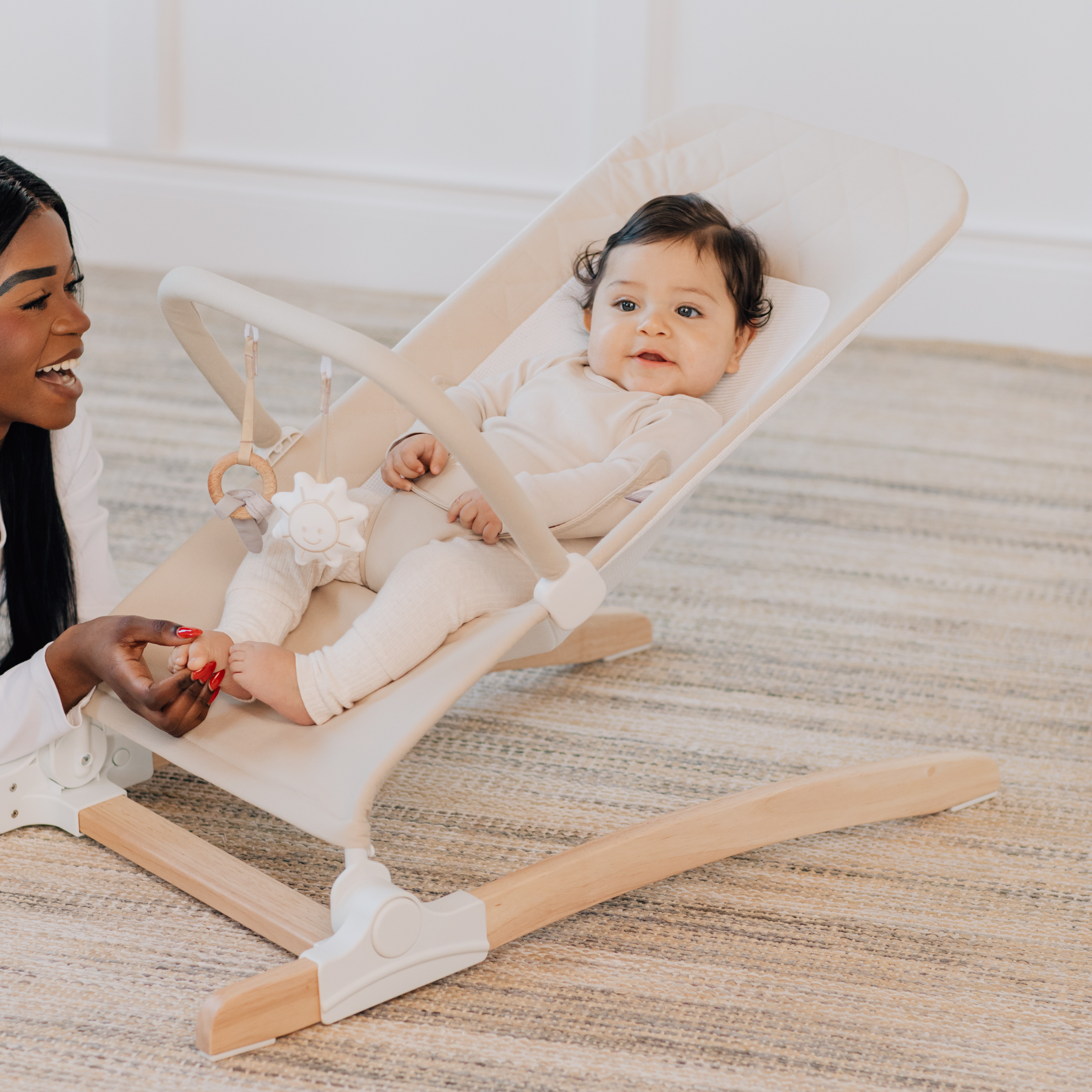 Heirloom Aspen Wood Bouncer