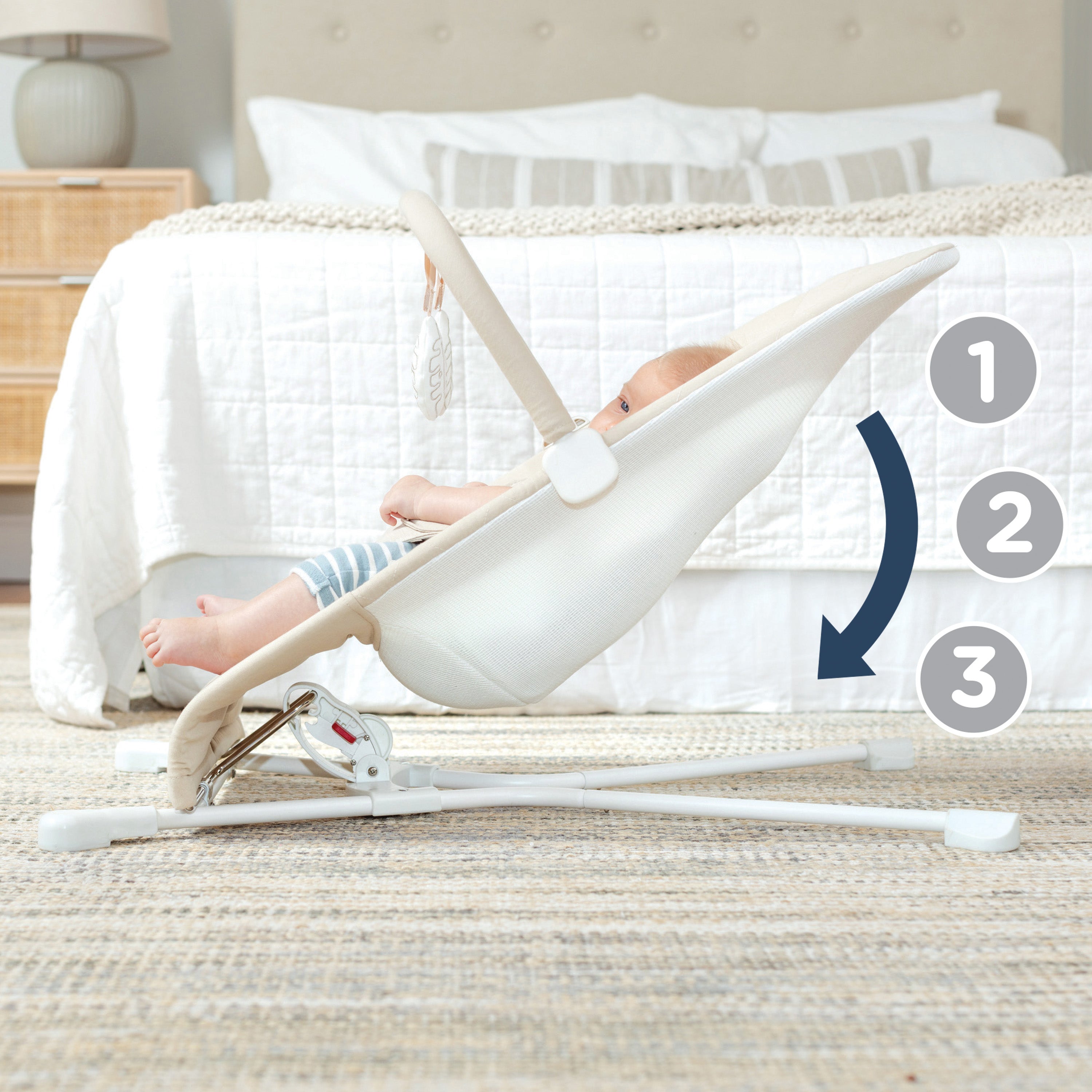 Highland Organic Bouncer - Baby Delight