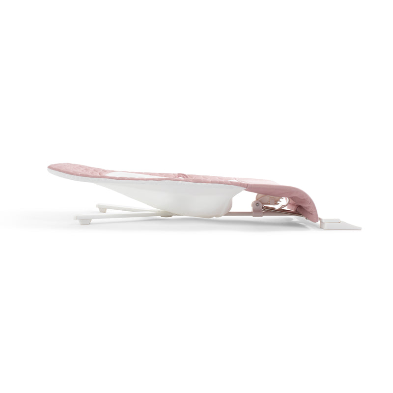 Alpine Organic Deluxe Portable Bouncer - Organic Rose - Baby Delight