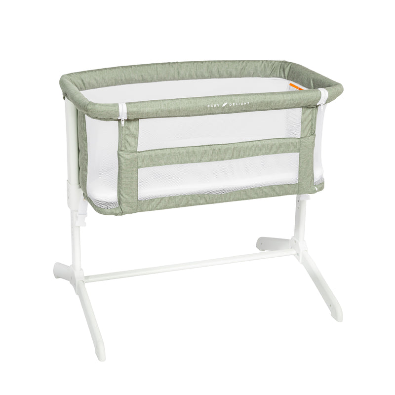 Beside Me™ Serenity Organic Bassinet and Bedside Sleeper | Sage Tweed - Baby Delight