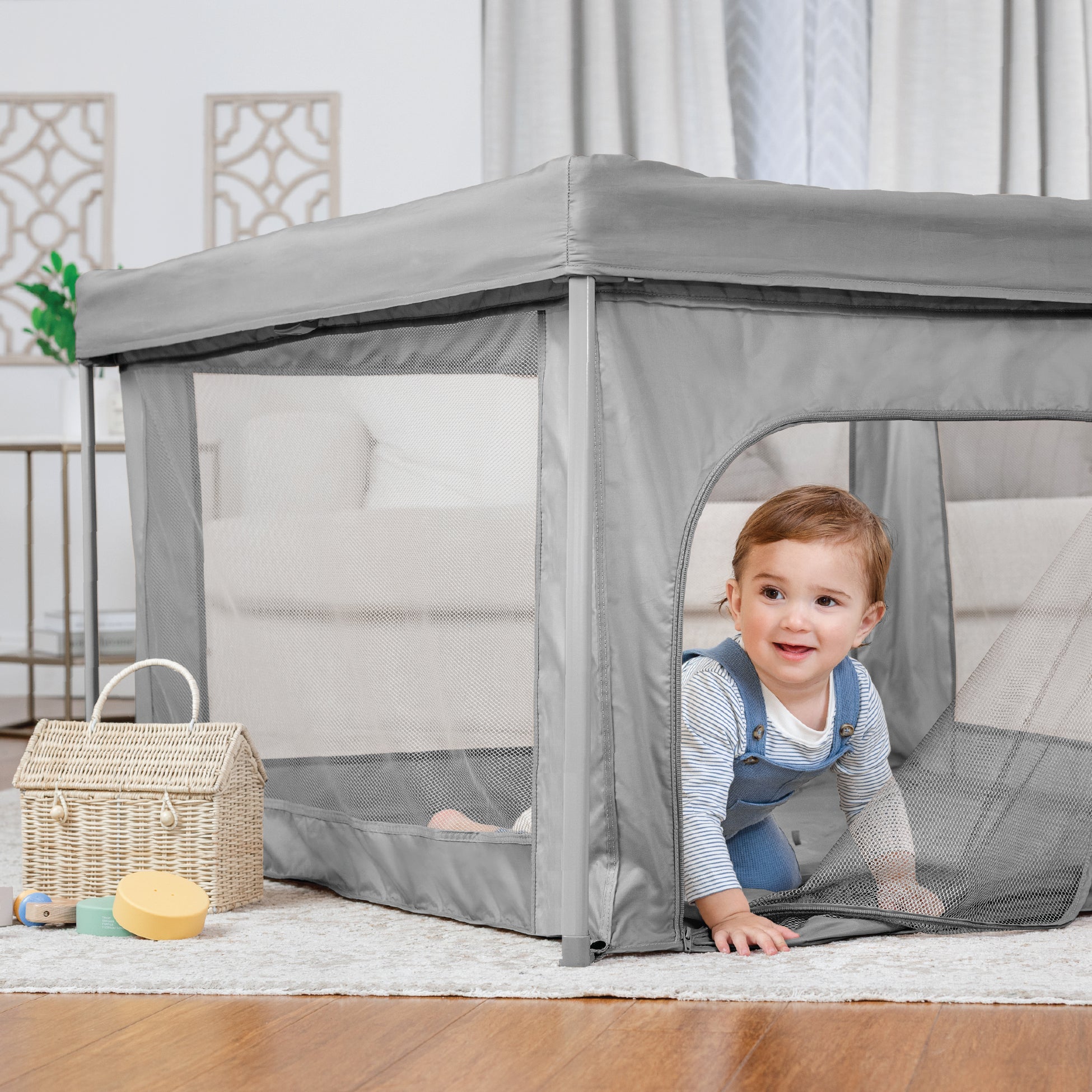Grey Playport Playard