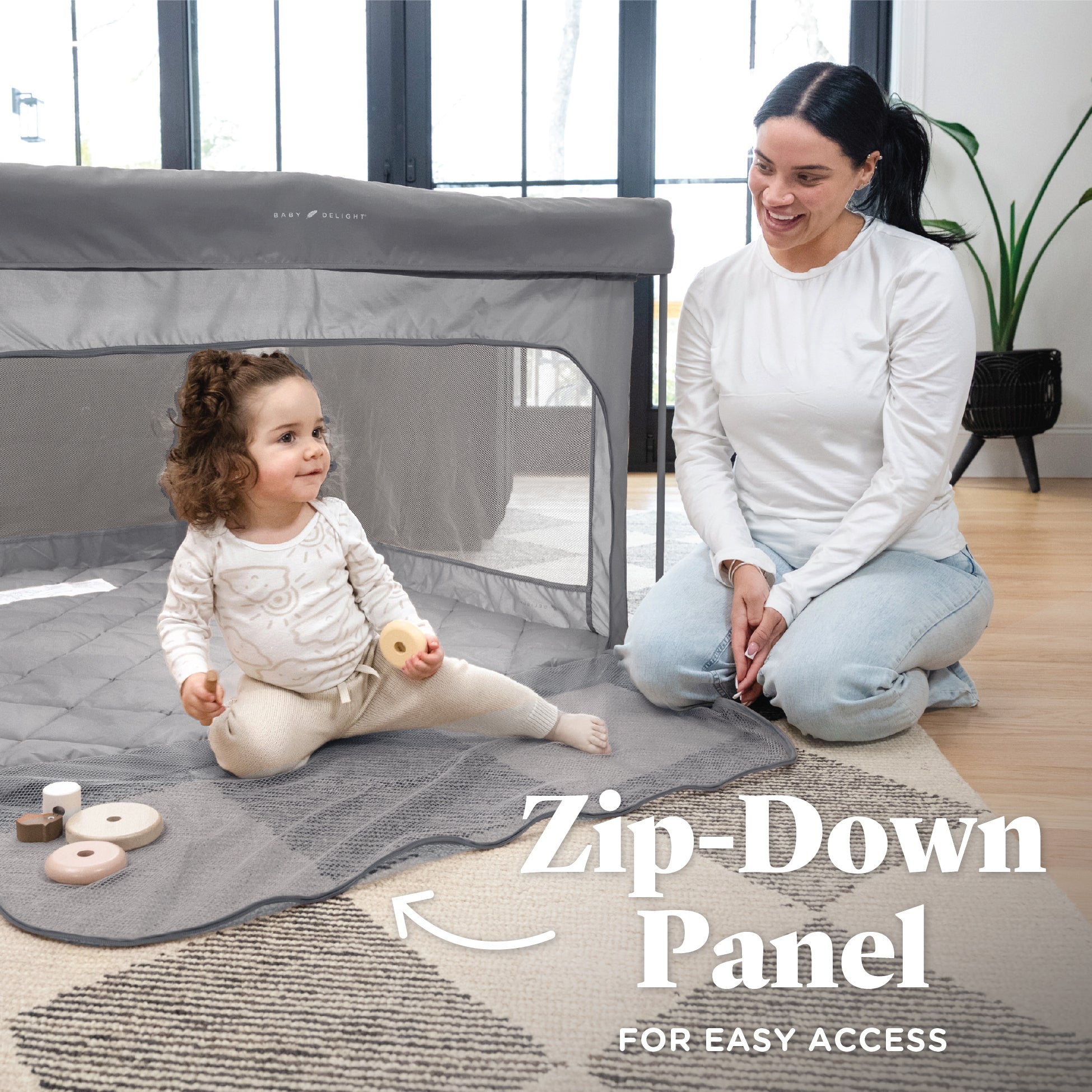 Grey Playport Playard