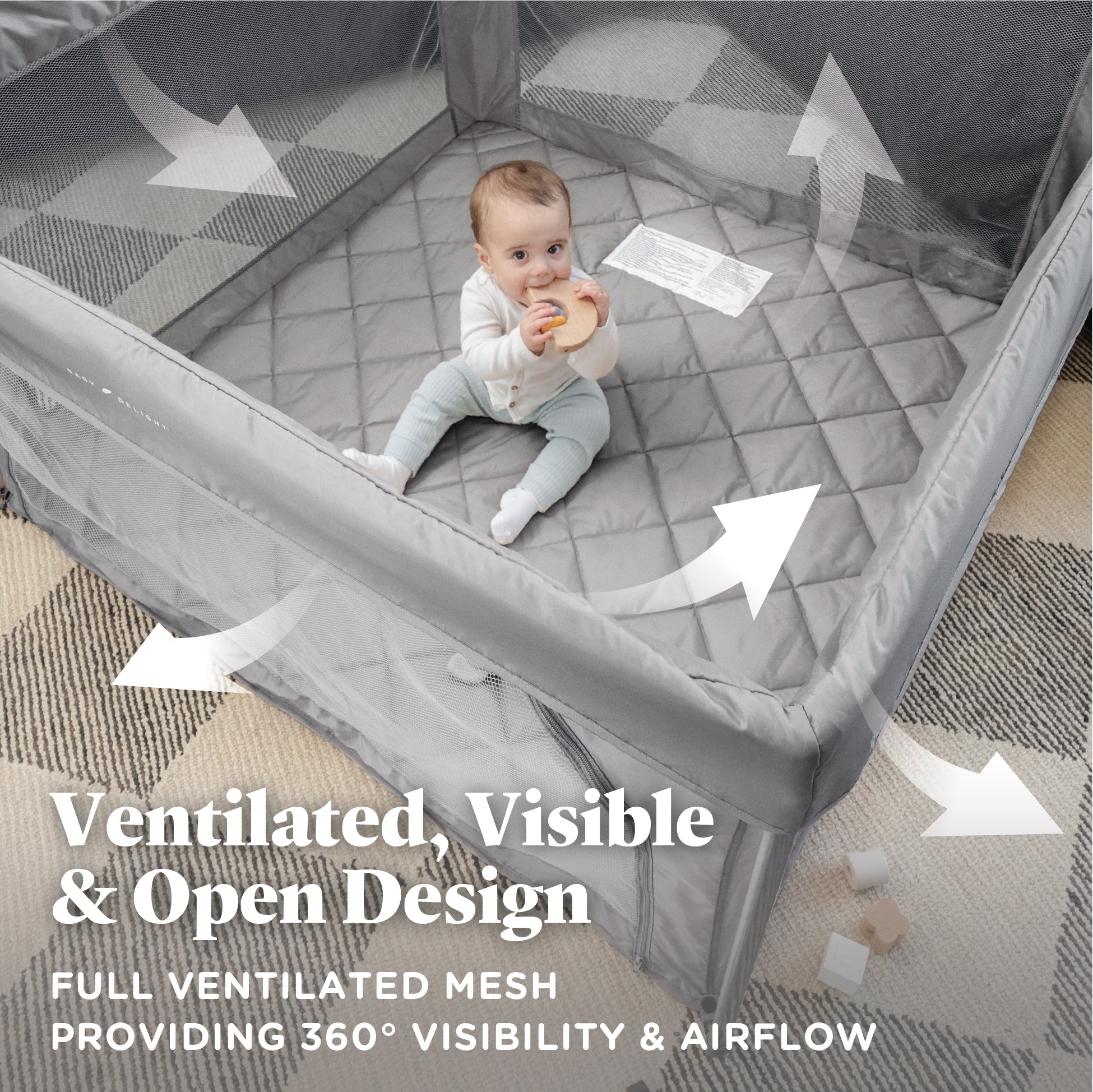 Grey Playport Playard