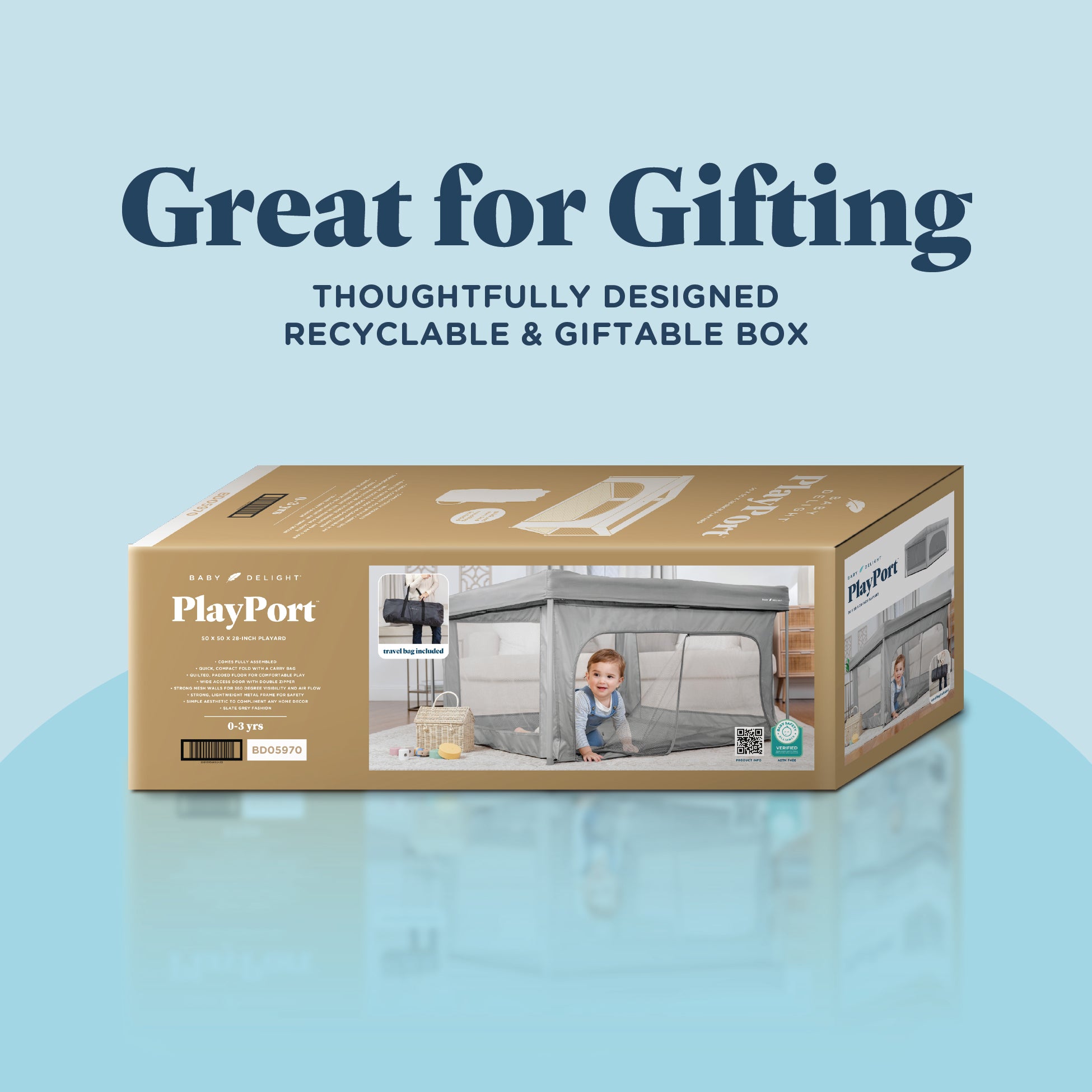 Grey Playport Playard