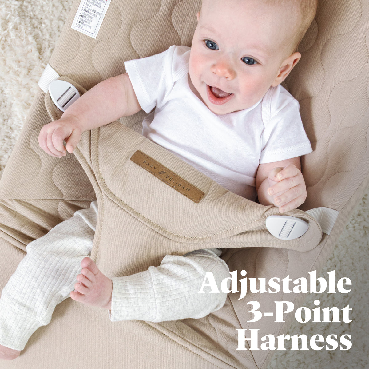 Alpine Organic Deluxe Portable Bouncer - Baby Delight