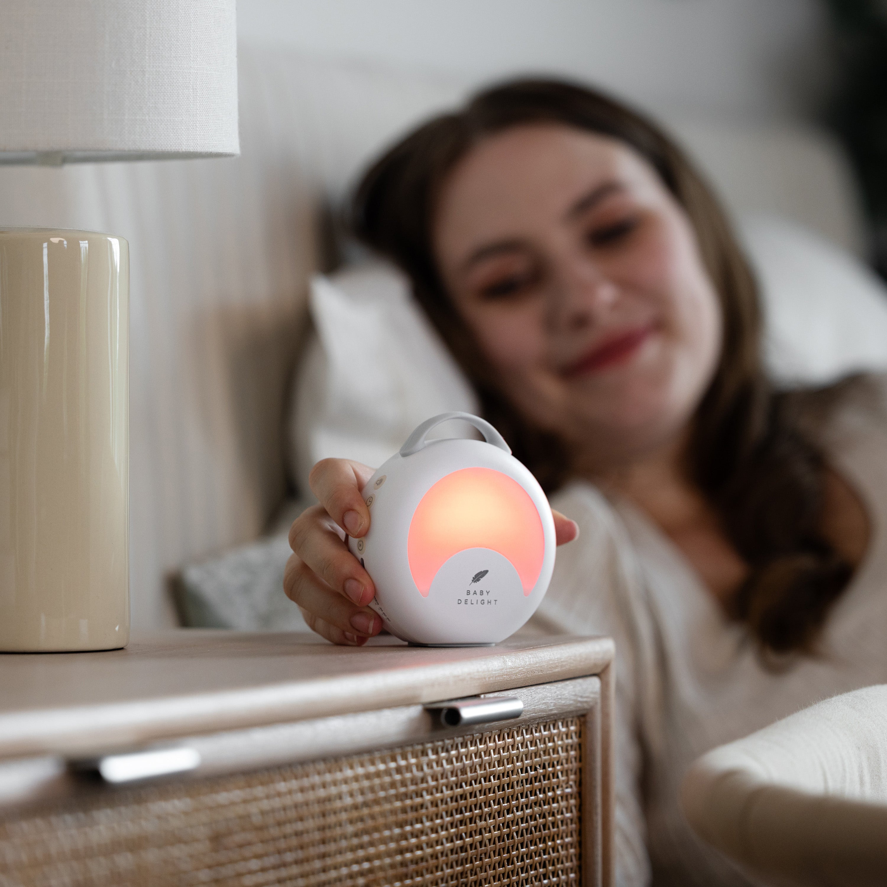 Dewdrop Sound & Light Soother - Baby Delight