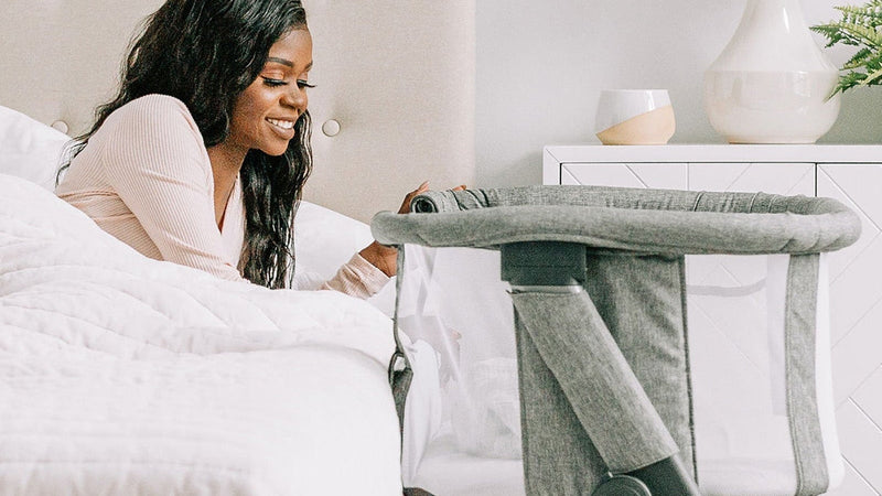 Bed Denim Next To Me Crib Unilove Hug Me Bassinet Unilove Hug Me