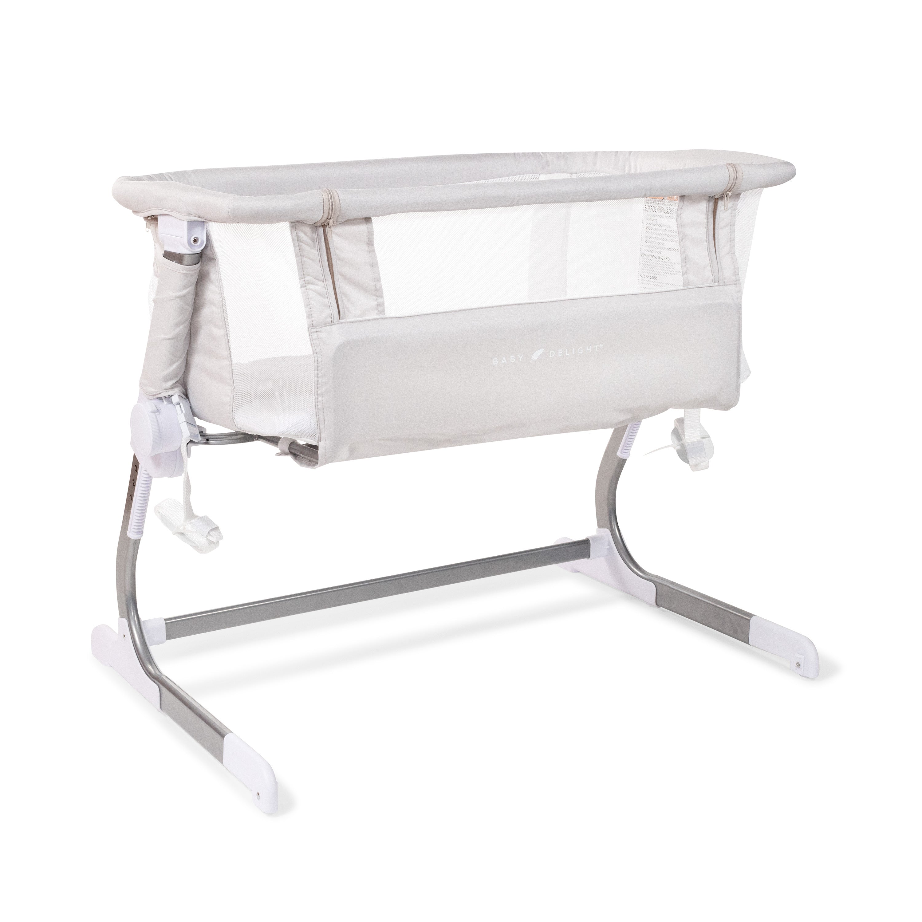Beside Me™ Dreamer Bassinet & Bedside Sleeper - Driftwood Grey - Baby Delight