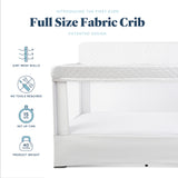 Lunaire Full Size Mesh Crib and Playard - Driftwood Grey