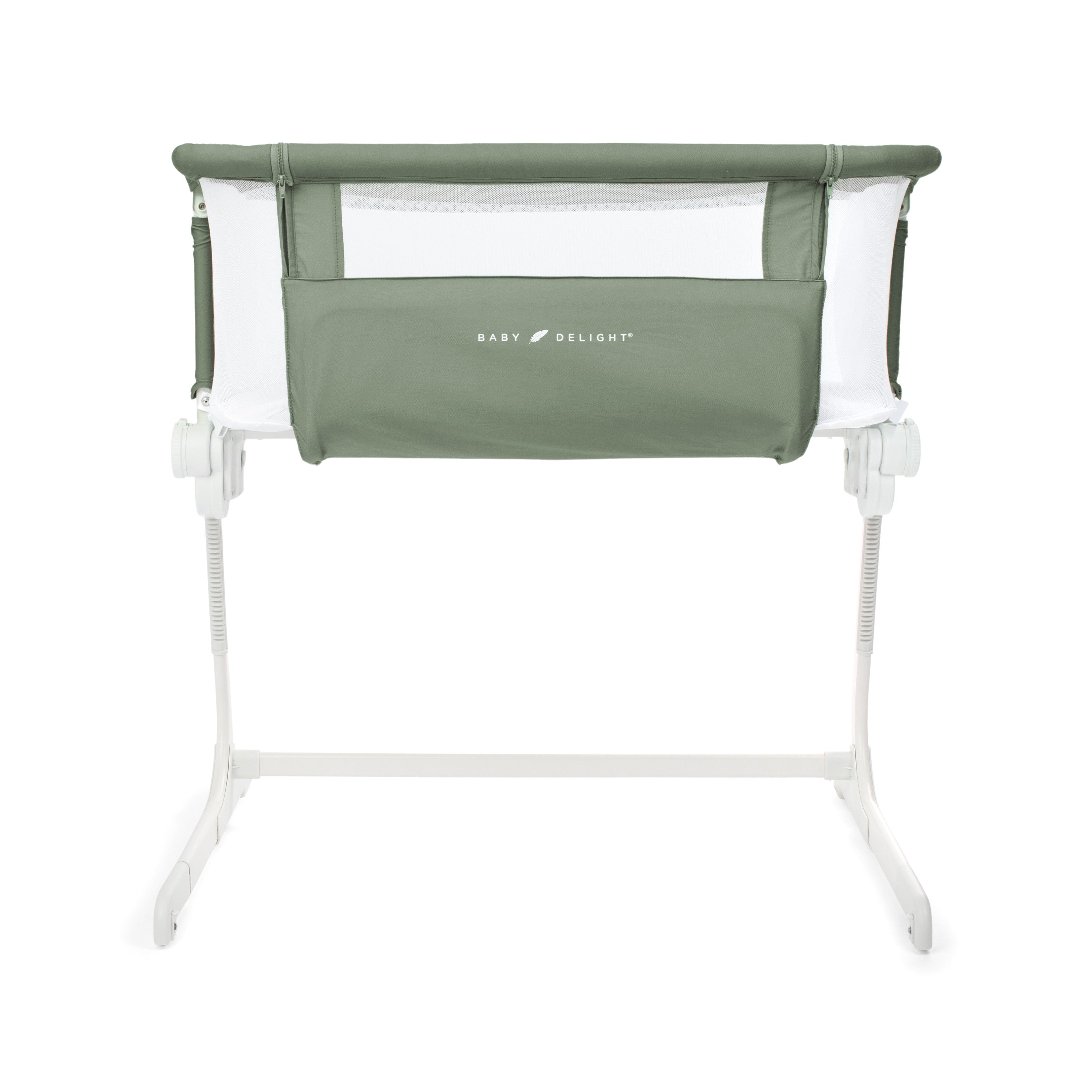 Beside Me™ Dreamer Organic Bassinet & Bedside Sleeper - Organic Sage - Baby Delight