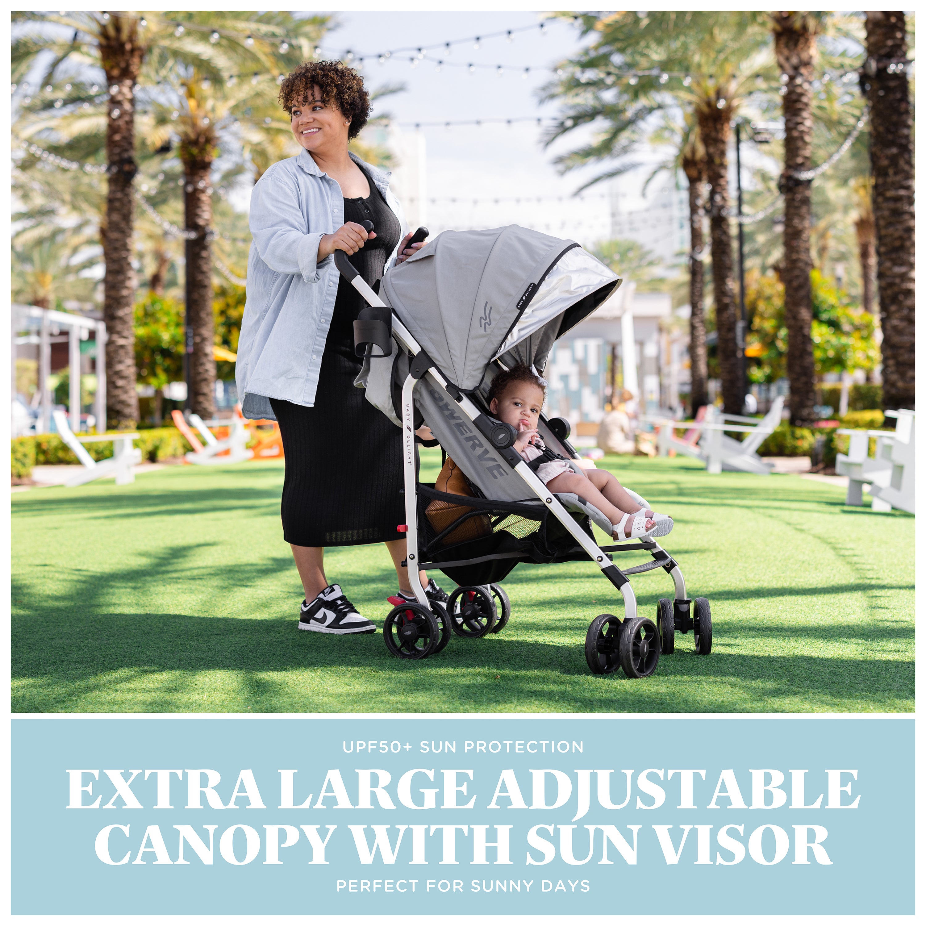 Swerve Convenience Stroller - Baby Delight