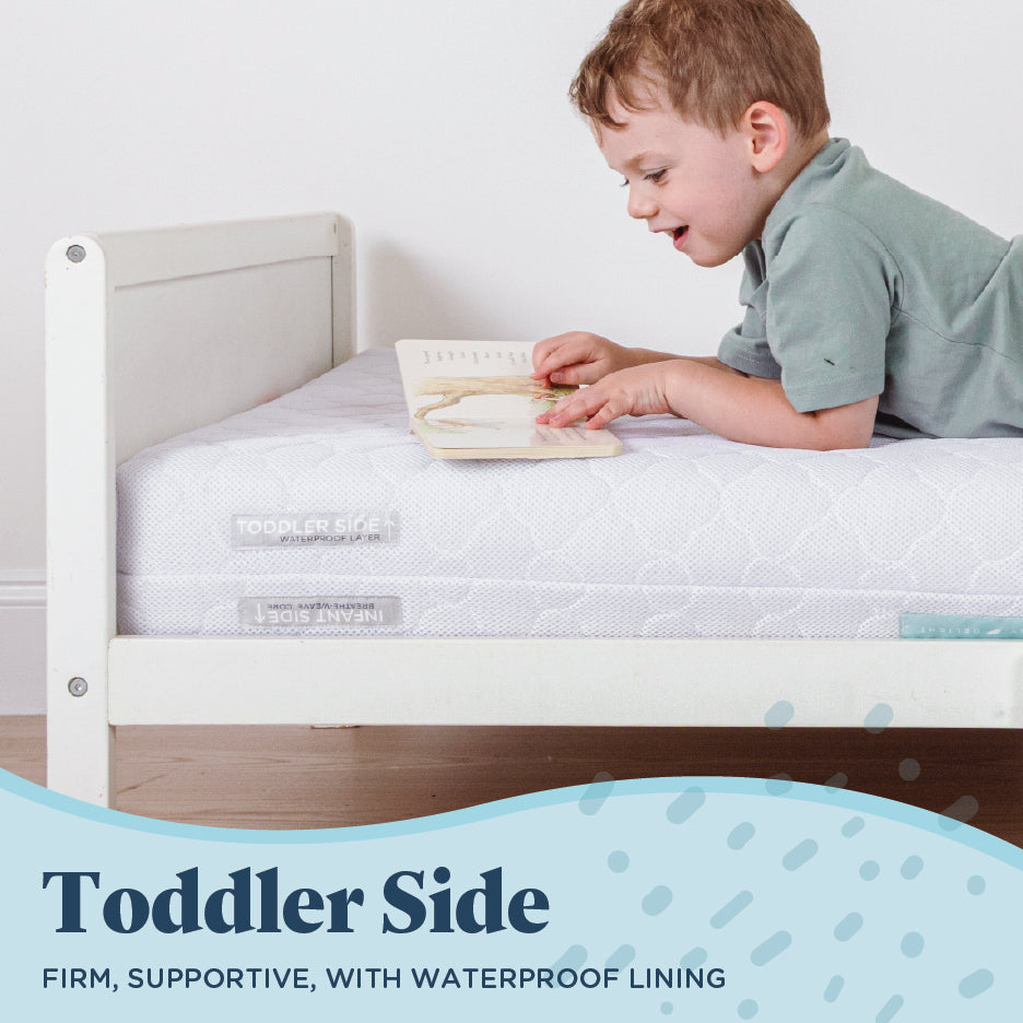 Breathable 2-Stage Full Size Crib Mattress | BreatheWeave