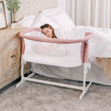 Beside Me™ Dreamer Organic Bassinet & Bedside Sleeper - Organic Rose - Baby Delight