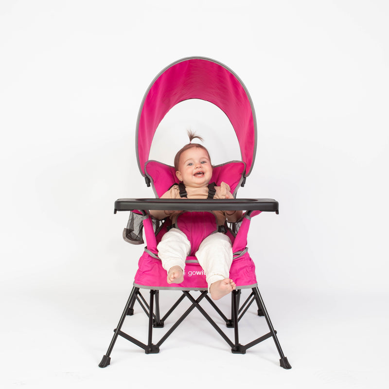 Go With Me® Jubilee Portable Chair - Pink - Baby Delight