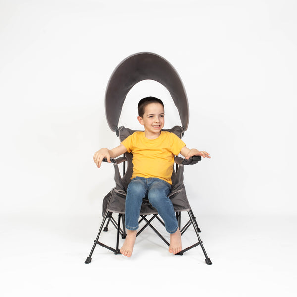 Go With Me® Grand Deluxe Portable Chair for Kids - Grey - Baby Delight