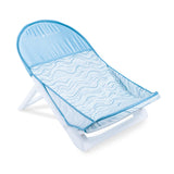 Cushy Nest Cirro Deluxe Infant Mesh Bather- Blue Wave - Baby Delight