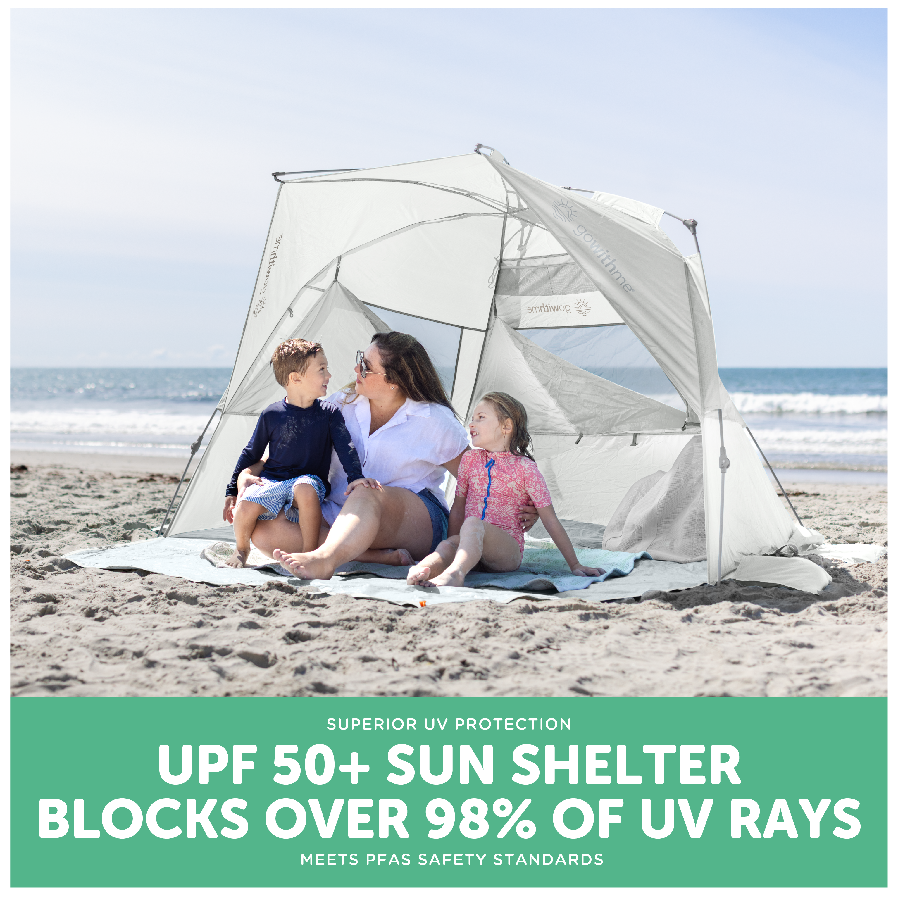Go With Me Luxe Sun Shelter Half Tent - Baby Delight