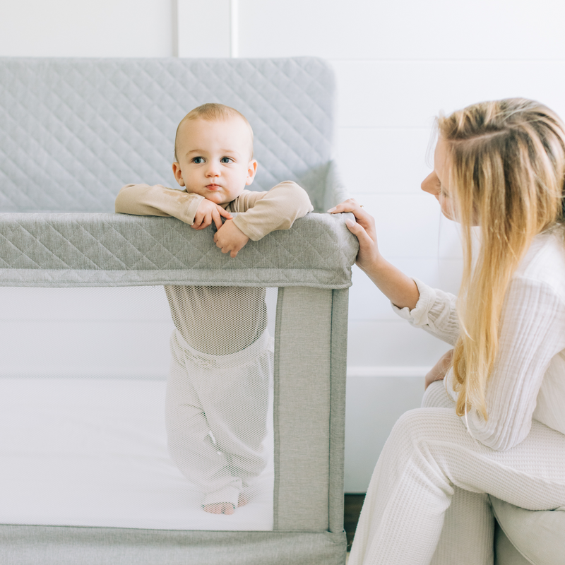 Mesh sales baby bed