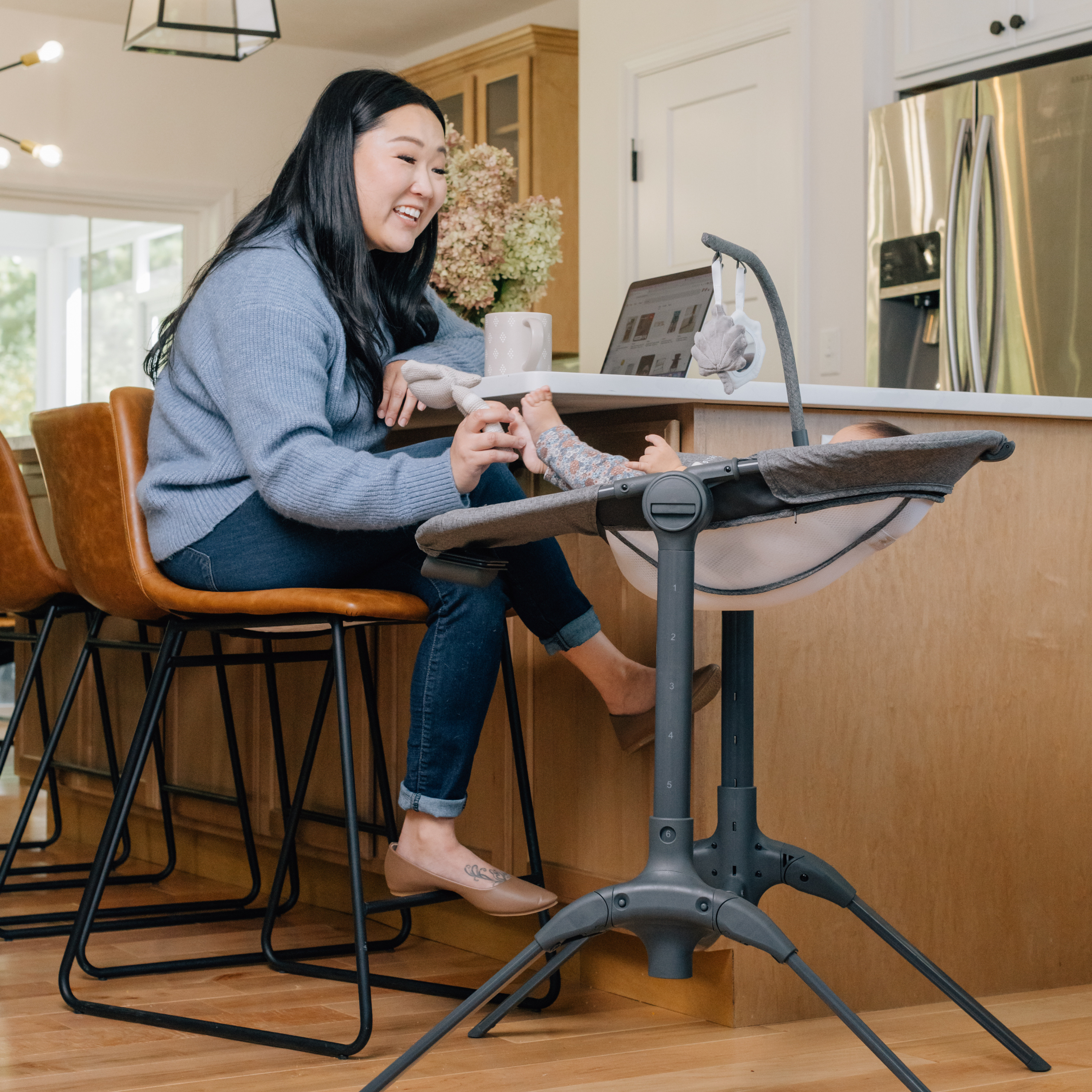 Bloom Soothing Adjustable Infant Seat - Baby Delight