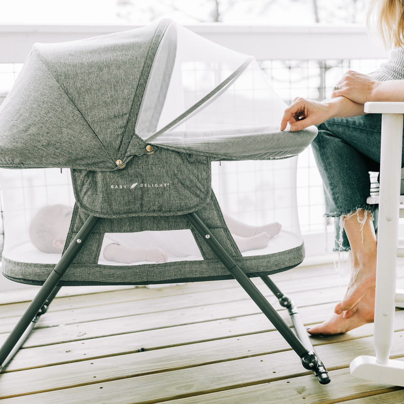 Baby delight go with me deals slumber portable rocking bassinet