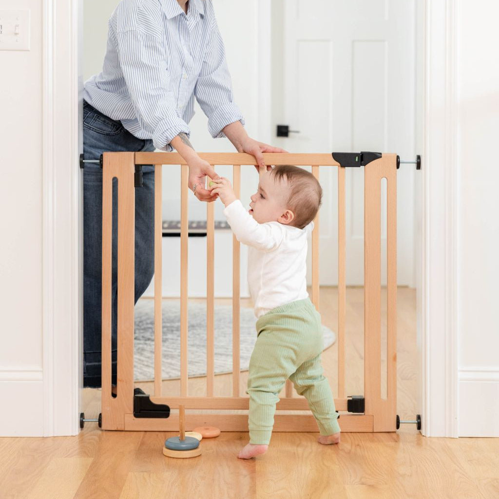 SizeWise™ Wood Pressure Mounted Extension (12") - Baby Delight
