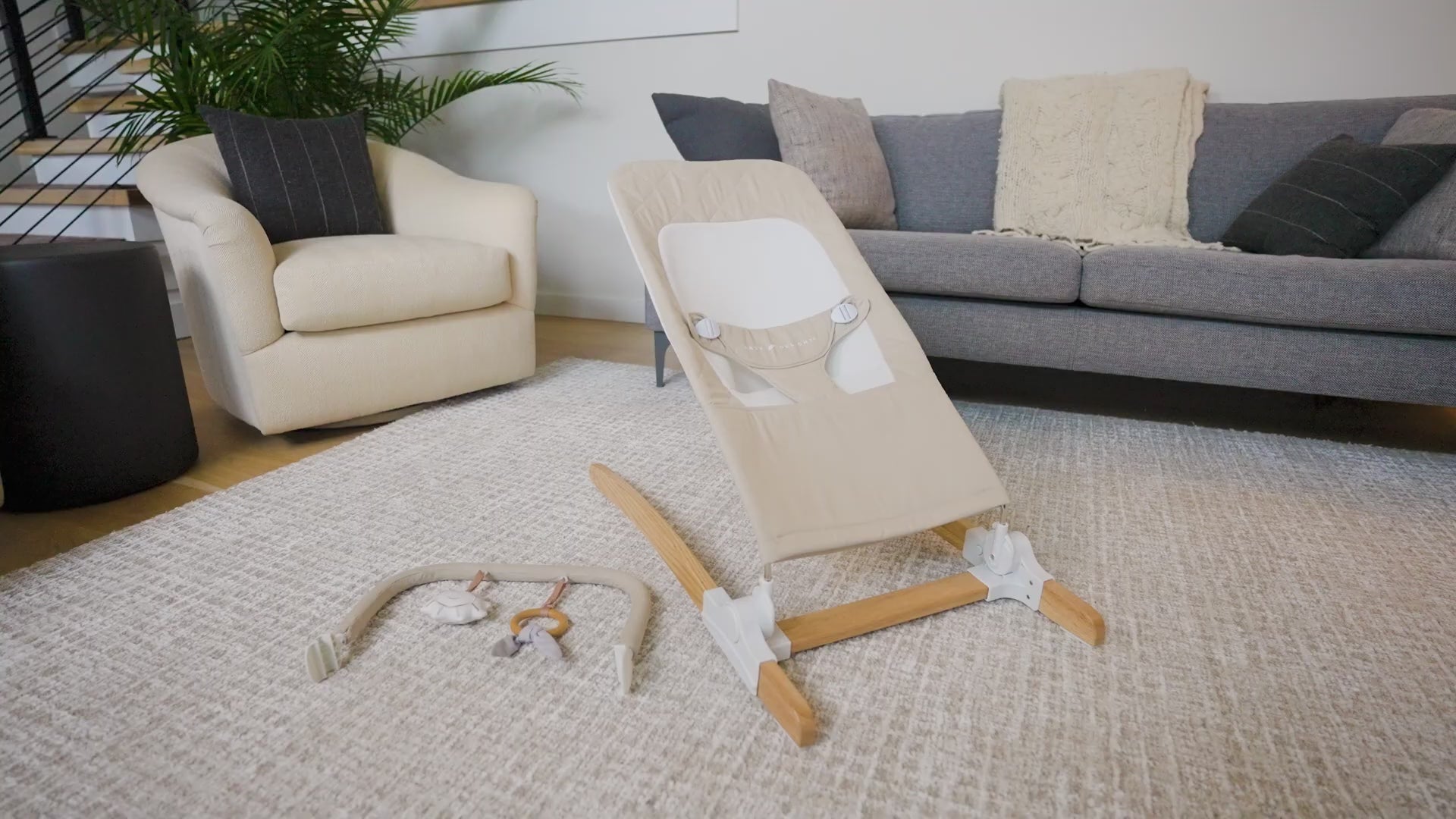 Heirloom Aspen Wood Bouncer