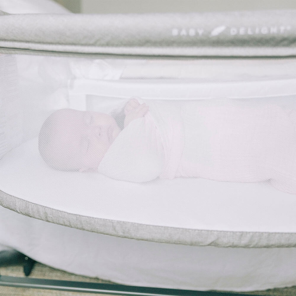 Beside Me™ Wink Bassinet & Bedside Sleeper - Pebble Grey Beside Me™ Wink Bassinet & Bedside Sleeper - Pebble Grey