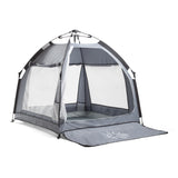 Go With Me® Villa Portable Tent/Playard-Elephant Grey - Baby Delight