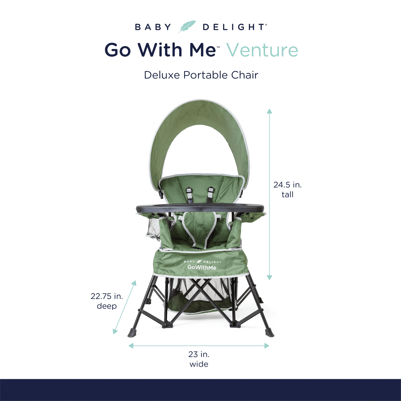 Blow Up Baby Chair Go With Me® Venture Deluxe Portable Chair