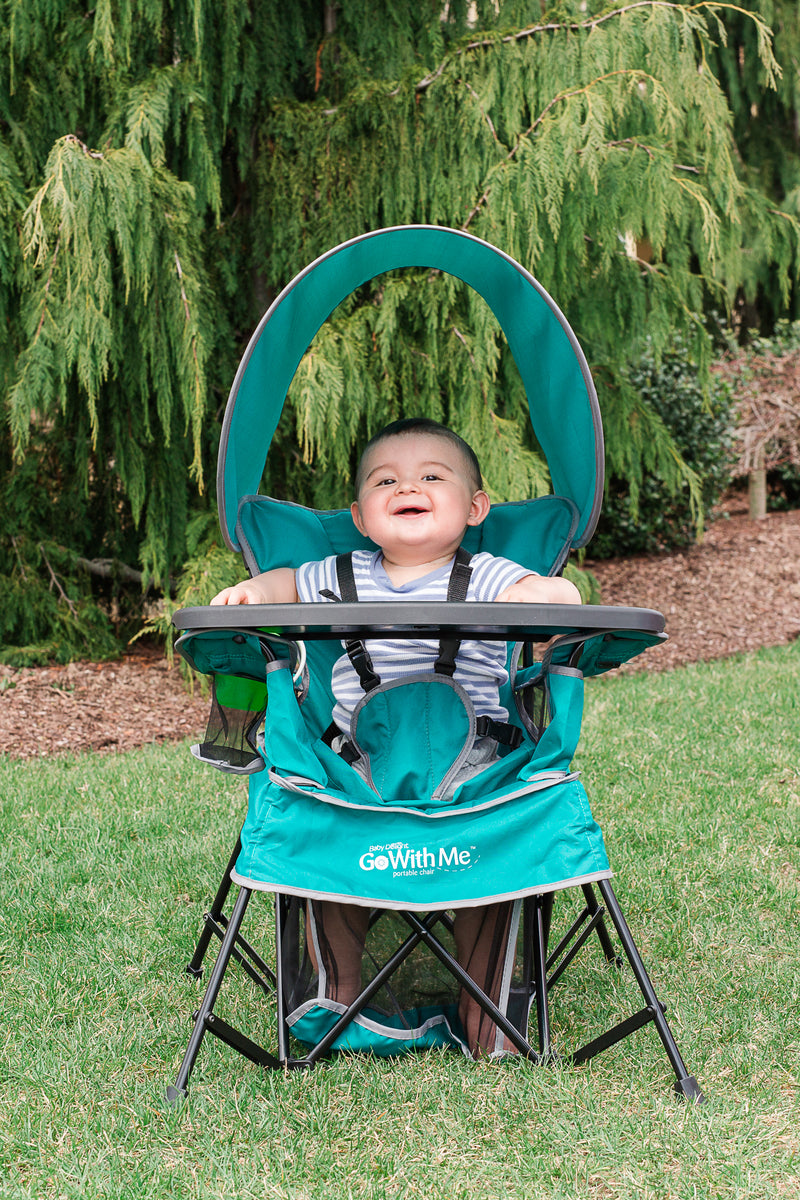 Go With Me™ Venture Deluxe Portable Chair - Teal - Baby Delight