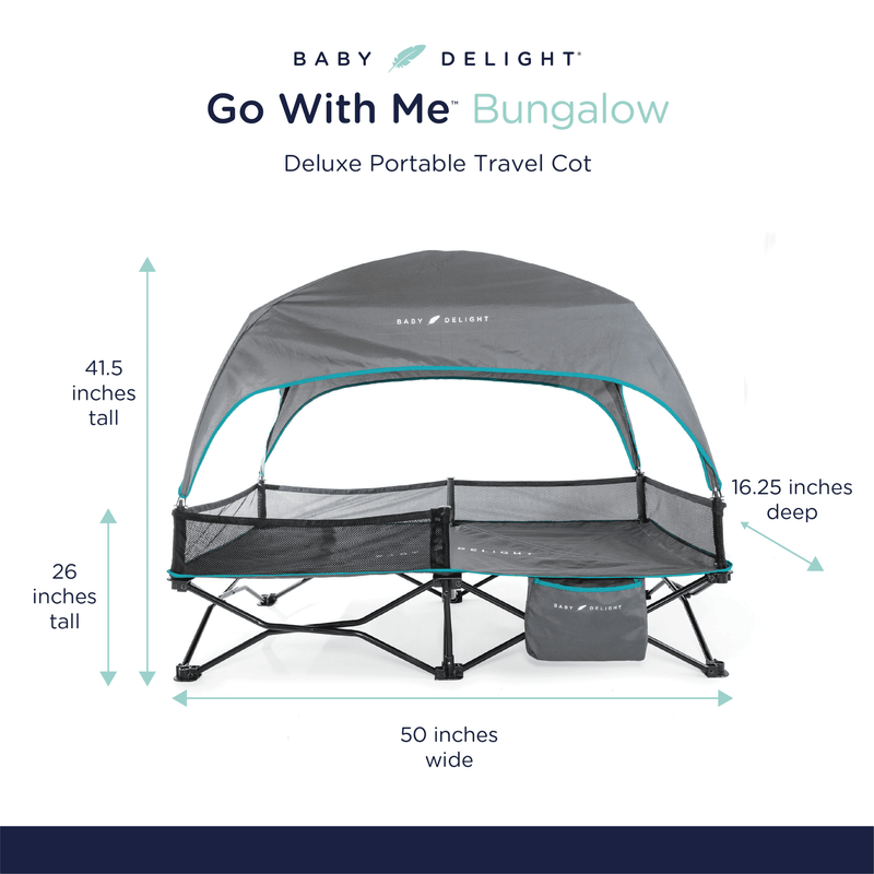 Travel cot best sale tent baby