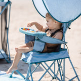 LIMITED-EDITION! Go With Me® Venture Deluxe Portable Chair - Blue Wave - Baby Delight