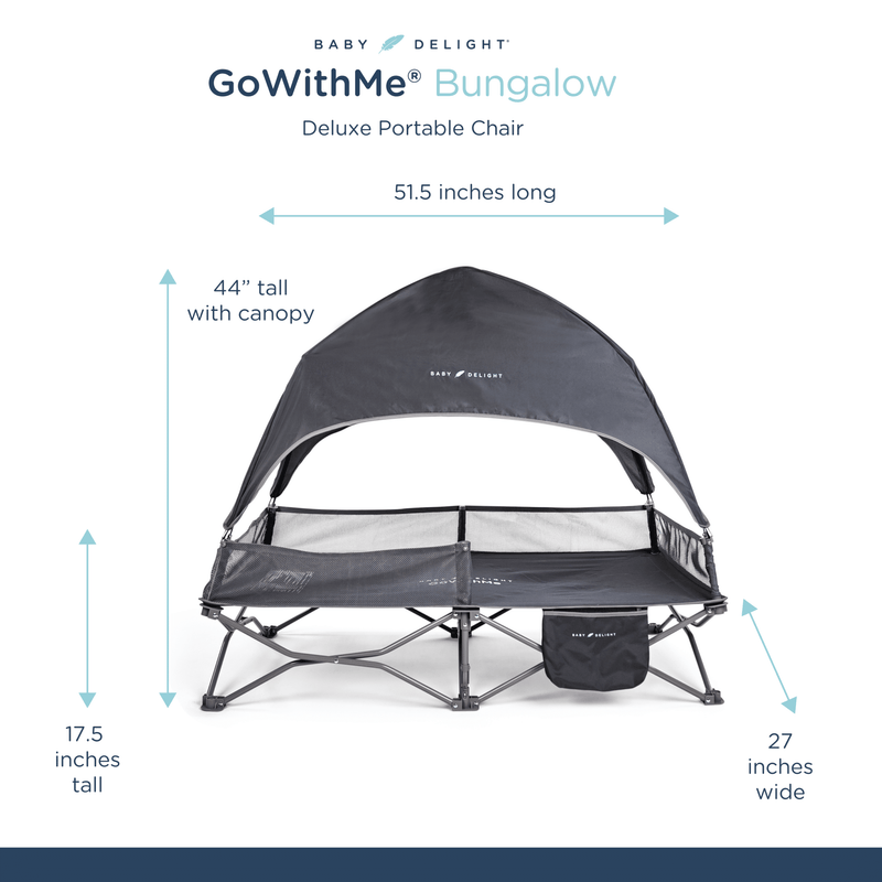 Baby delight go with me deals bungalow deluxe portable travel cot