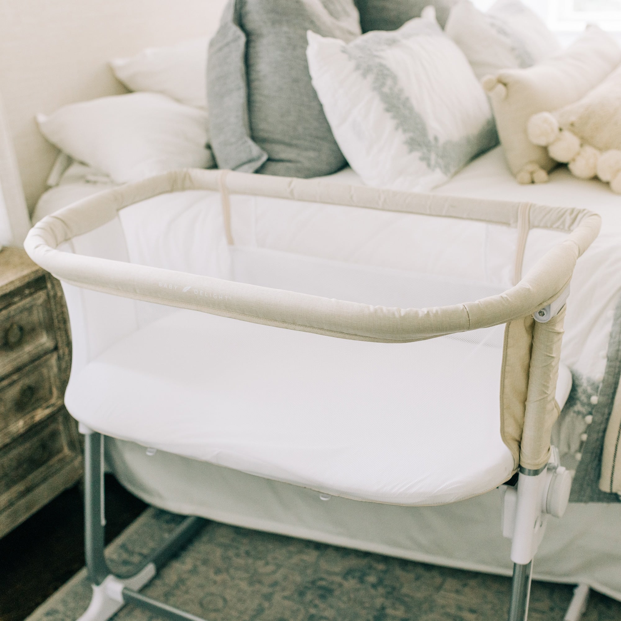 Beside Me™ Dreamer & Bedside Sleeper Golden Grain Baby Delight