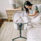 Beside Me™ Wink Bassinet & Bedside Sleeper - Pebble Grey - Baby Delight