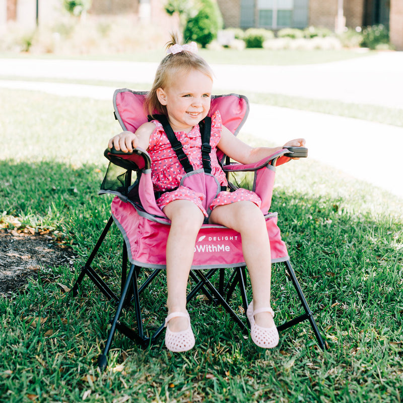 Go With Me™ Jubilee Portable Chair - Pink - Baby Delight