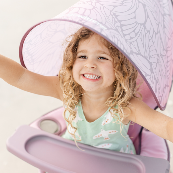 LIMITED-EDITION! Go With Me® Venture Deluxe Portable Chair - Canyon Rose - Baby Delight