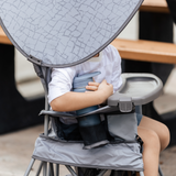 LIMITED-EDITION! Go With Me® Venture Deluxe Portable Chair - Elephant Grey - Baby Delight