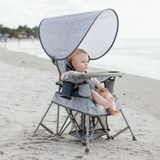 LIMITED-EDITION! Go With Me® Venture Deluxe Portable Chair - Elephant Grey - Baby Delight