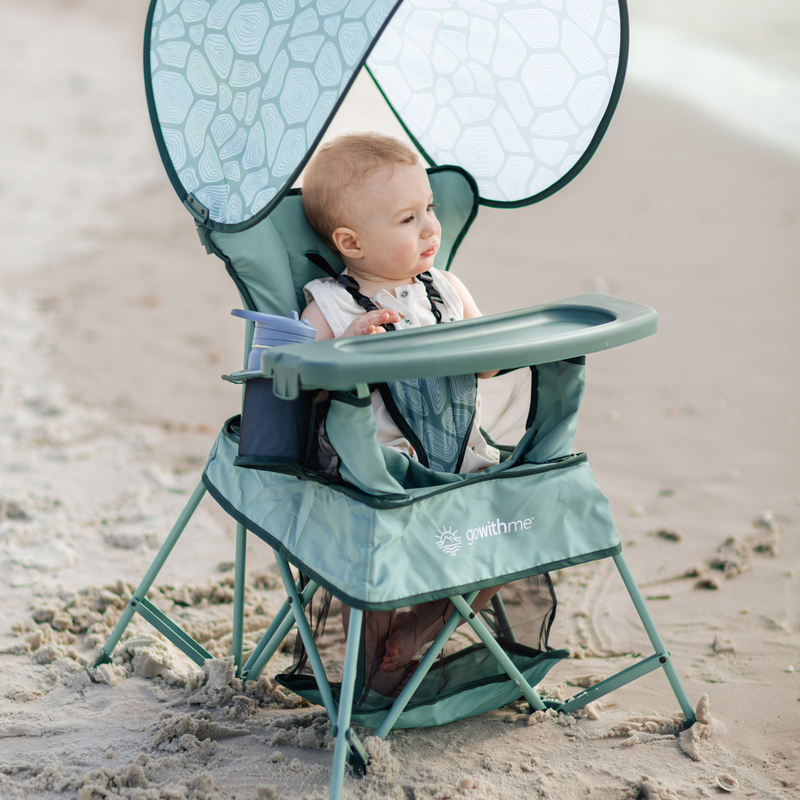 LIMITED-EDITION! Go With Me® Venture Deluxe Portable Chair - Garden Green - Baby Delight