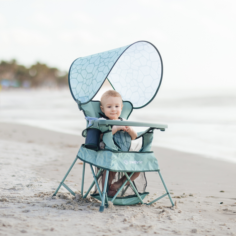 LIMITED-EDITION! Go With Me® Venture Deluxe Portable Chair - Garden Green - Baby Delight
