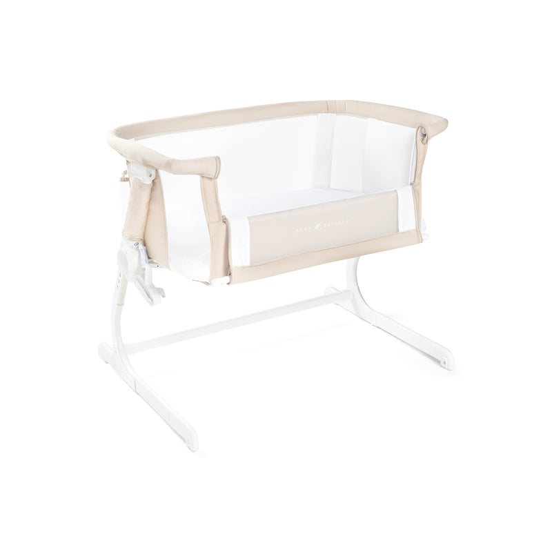 Beside Me™ Dreamer Organic Bassinet & Bedside Sleeper - Organic Oat - Baby Delight