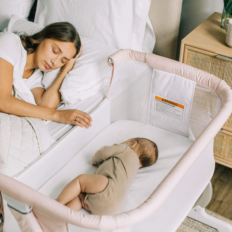 Beside Me™ Dreamer Bassinet & Bedside Sleeper - Peony Pink - Baby Delight