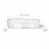 Snuggle Nest™ Harmony Portable Infant Sleeper – Floral Dreams Dimensions