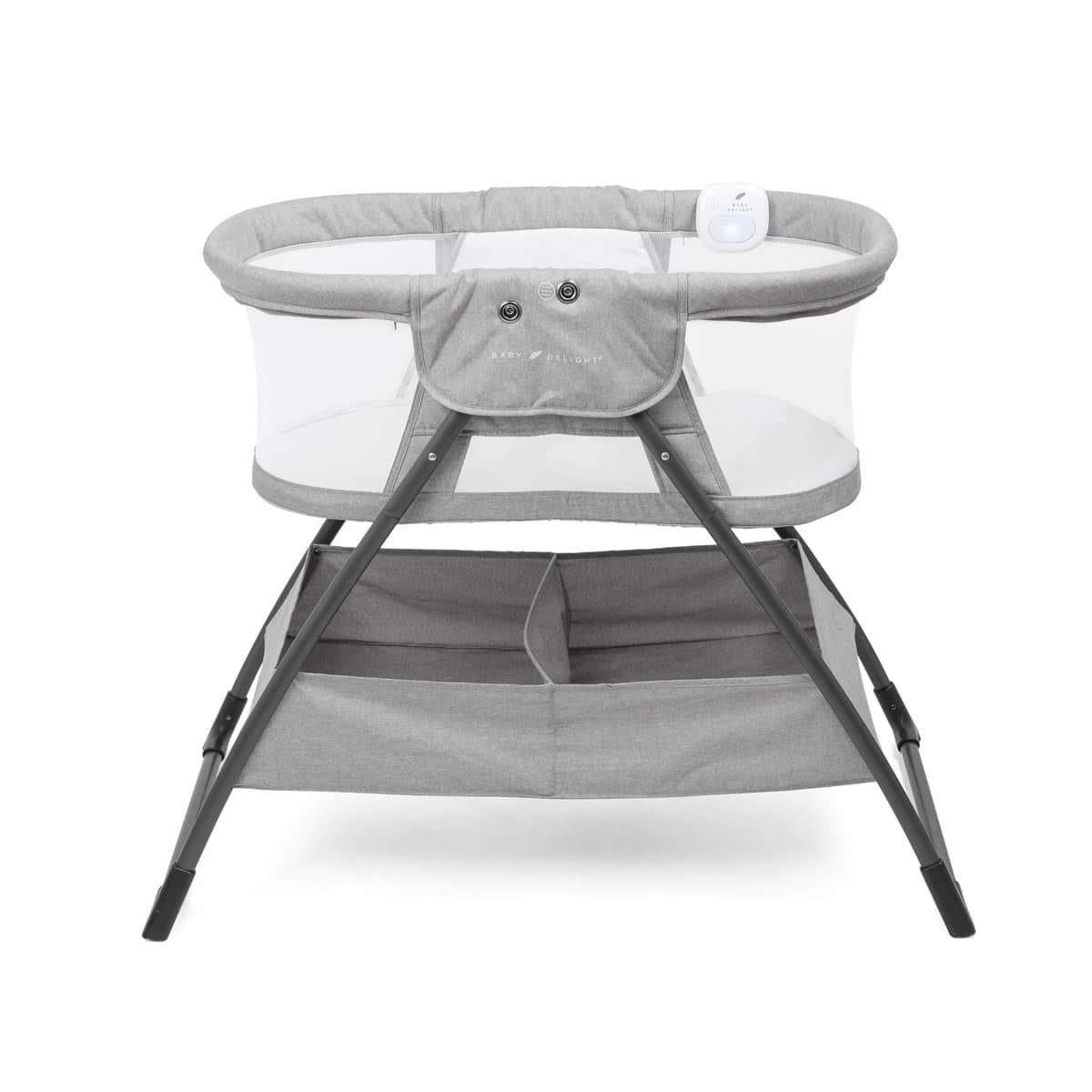 Beside Me™ Doze Deluxe Bedside Pebble Grey Baby Delight