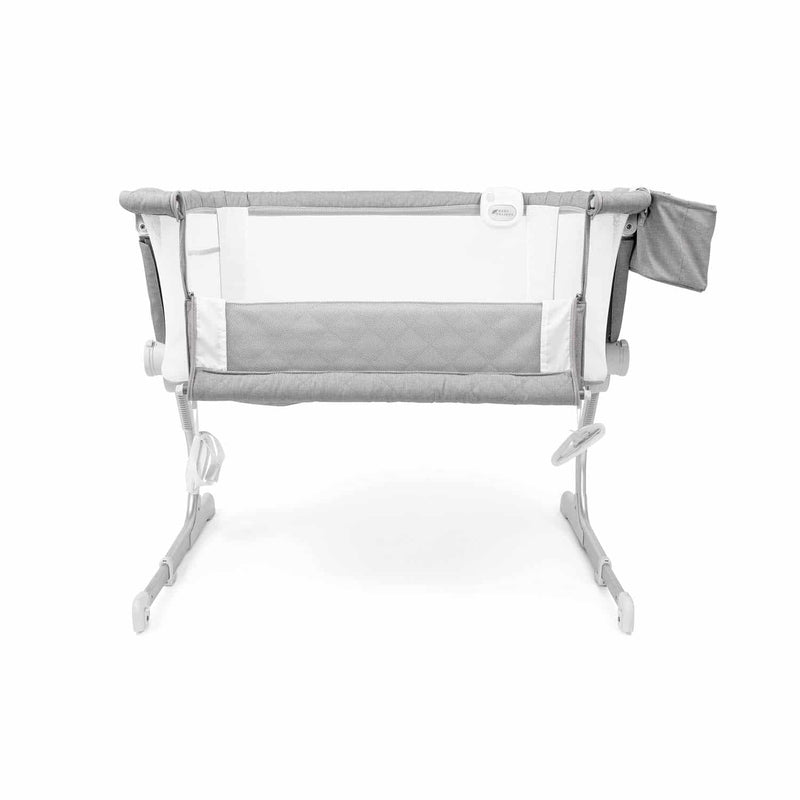 Beside Me Dreamer Somni Deluxe Bassinet and Beside Sleeper - Quilted Grey