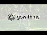 Go With Me® Uplift Deluxe Portable High Chair with Canopy- Grey